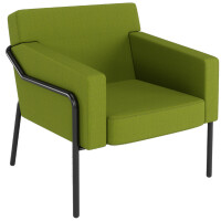 PAPERFLOW Outdoor-Besuchersessel MEDSO T L, grün
