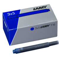 LAMY Großraum-Tintenpatronen T10, blau...