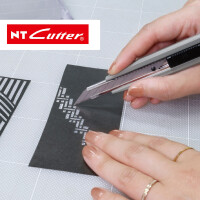NT Cutter AR30D-SG, Kunststoff-Gehäuse, stone grey