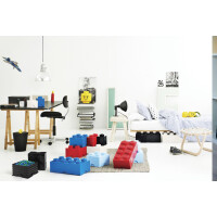 LEGO Aufbewahrungsstein STORAGE BRICK 8, 12 Liter, grau