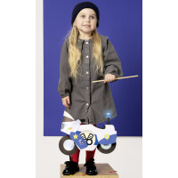 folia Laternen-Bastelset POLIZEI