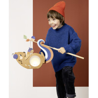 folia Laternen-Bastelset EICHHÖRNCHEN