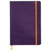 RHODIA Notizbuch RHODIARAMA, DIN A5, kariert, mohn