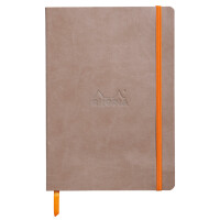 RHODIA Notizbuch RHODIARAMA, DIN A5, kariert, mohn