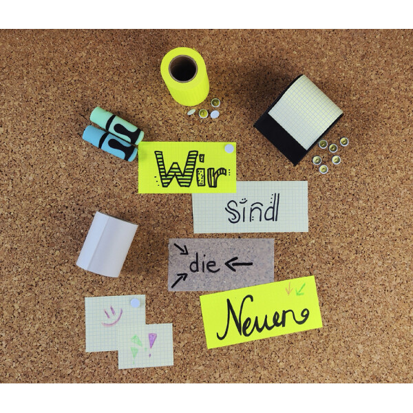 RNK Verlag Haftnotiz-Rolle im Abroller, transparent