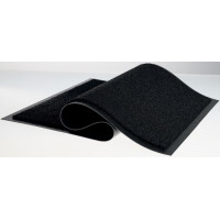 miltex Schmutzfangmatte EAZYCARE DUET, 600 x 900 mm,schwarz-