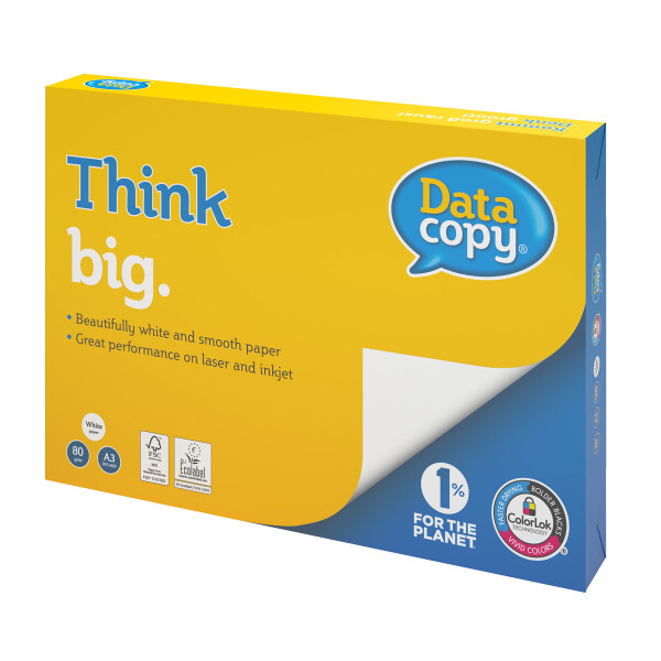 DATA COPY FSC Premiumpapier weiß A3 80g - 1 Palette (54.000 Blatt)