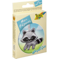 folia Mini Filz-Nähset "Filzinies", 12-teilig, Dackel