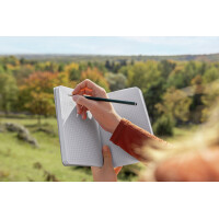 sigel Notizbuch Re-Up, DIN A5, liniert, kalkweiß