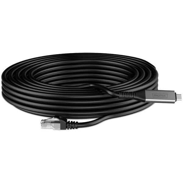 DIGITUS USB 3.2 Ethernet-Kabel, USB-C - RJ45 Stecker, 2,0 m