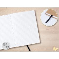 sigel Notizbuch Jolie Pure "Cottonflowers", DIN A5, liniert