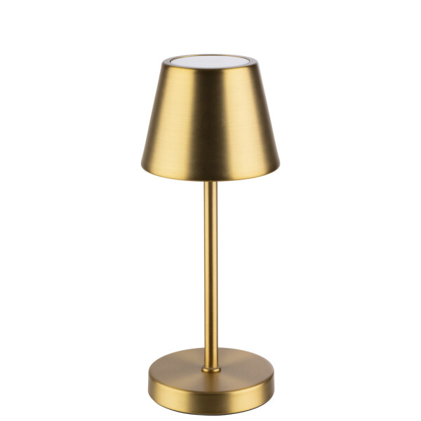 APS Akku LED-Tischleuchte MERLE MICRO, gold
