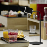 APS Tischklemme mit flexiblem Arm VALUMO, schwarz