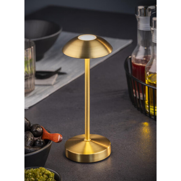 APS Akku LED-Tischleuchte ALVA, wei&szlig;
