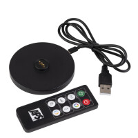 APS Akku LED-Tischleuchte ALVA, weiß