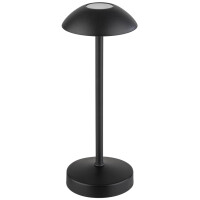 APS Akku LED-Tischleuchte ALVA, schwarz