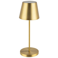 APS Akku LED-Tischleuchte MERLE, gold