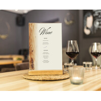sigel Design-Papier "Oak", DIN A4, 90 g qm, 2-spaltig