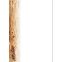 sigel Design-Papier "Oak", DIN A4, 90 g qm, 2-spaltig