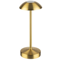 APS Akku LED-Tischleuchte ALVA, gold