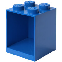 LEGO Bausteinregal BRICK SHELF 4, Breite: 159 mm, blau