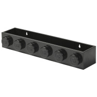 LEGO Bücherregal BOOK RACK, Breite: 478 mm, schwarz