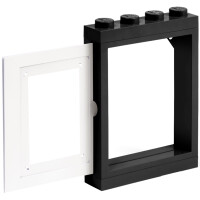 LEGO Bilderrahmen PICTURE FRAME, (B)191 x (H)268 mm, schwarz