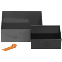 LEGO Schaufel-Set BRICK SCOOPER SET, 2-teilig,schwarz...