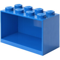 LEGO Bausteinregal BRICK SHELF 8, Breite: 318 mm, blau