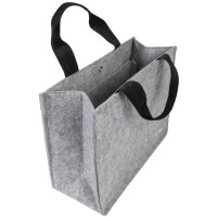 sigel Business-Filztasche Desk Sharing Bag Basic M, hellgrau