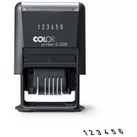 COLOP Ziffernstempel Printer S226, 6-stellig, schwarz