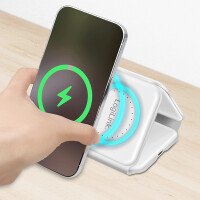 LogiLink Faltbare Ladestation für iPhone Apple Watch AirPods