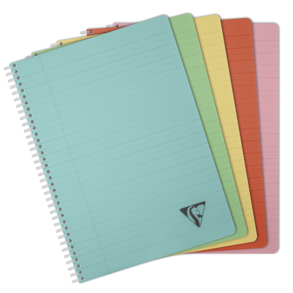 Clairefontaine Spiralbuch LINICOLOR, DIN A4, petalrosa