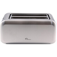 Little balance 4-Scheiben-Toaster Dual Inox, Edelstahl