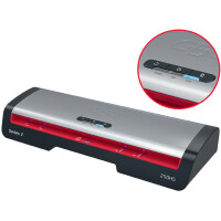 GBC Laminiergerät 250HS, bis DIN A3, schwarz silber rot