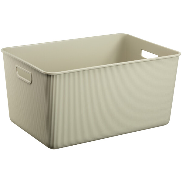 NHG Aufbewahrungsbox AKITA STORAGE L, PP, hellbeige