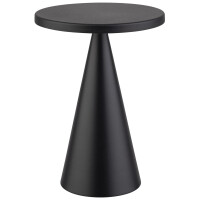APS Akku LED-Tischleuchte CONE, schwarz