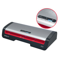GBC Laminiergerät 250, bis DIN A4, schwarz silber rot