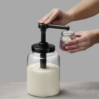 APS Dosierspender DISPENSA, 1,7 Liter, transparent schwarz