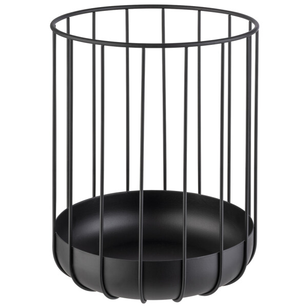 APS Brot- und Obstkorb URBAN, rund, 225 mm, schwarz