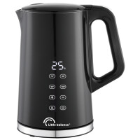 Little balance Wasserkocher Black Digital, 1,7 Liter,schwarz