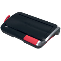 GBC Plastikbindegerät CombBind CB12, schwarz rot silber