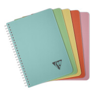 Clairefontaine Spiralbuch LINICOLOR, DIN A5, salbeigrün