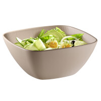 APS Schale NERO, eckig, 195 x 195 mm, sand