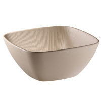 APS Schale NERO, eckig, 195 x 195 mm, sand