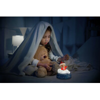 ANSMANN Nachtlicht Sandmann, blau weiß rot