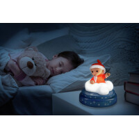 ANSMANN Nachtlicht Sandmann, blau weiß rot