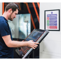 Bi-Office Magnetrahmen, A3, schwarz