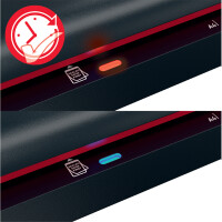 GBC Laminiergerät 240HS, bis DIN A3, schwarz rot