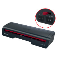 GBC Laminiergerät 240HS, bis DIN A3, schwarz rot